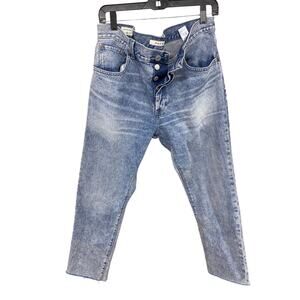 PacSun Jeans Men's Size 33 Vintage Loose Distressed button fly Denim Jeans